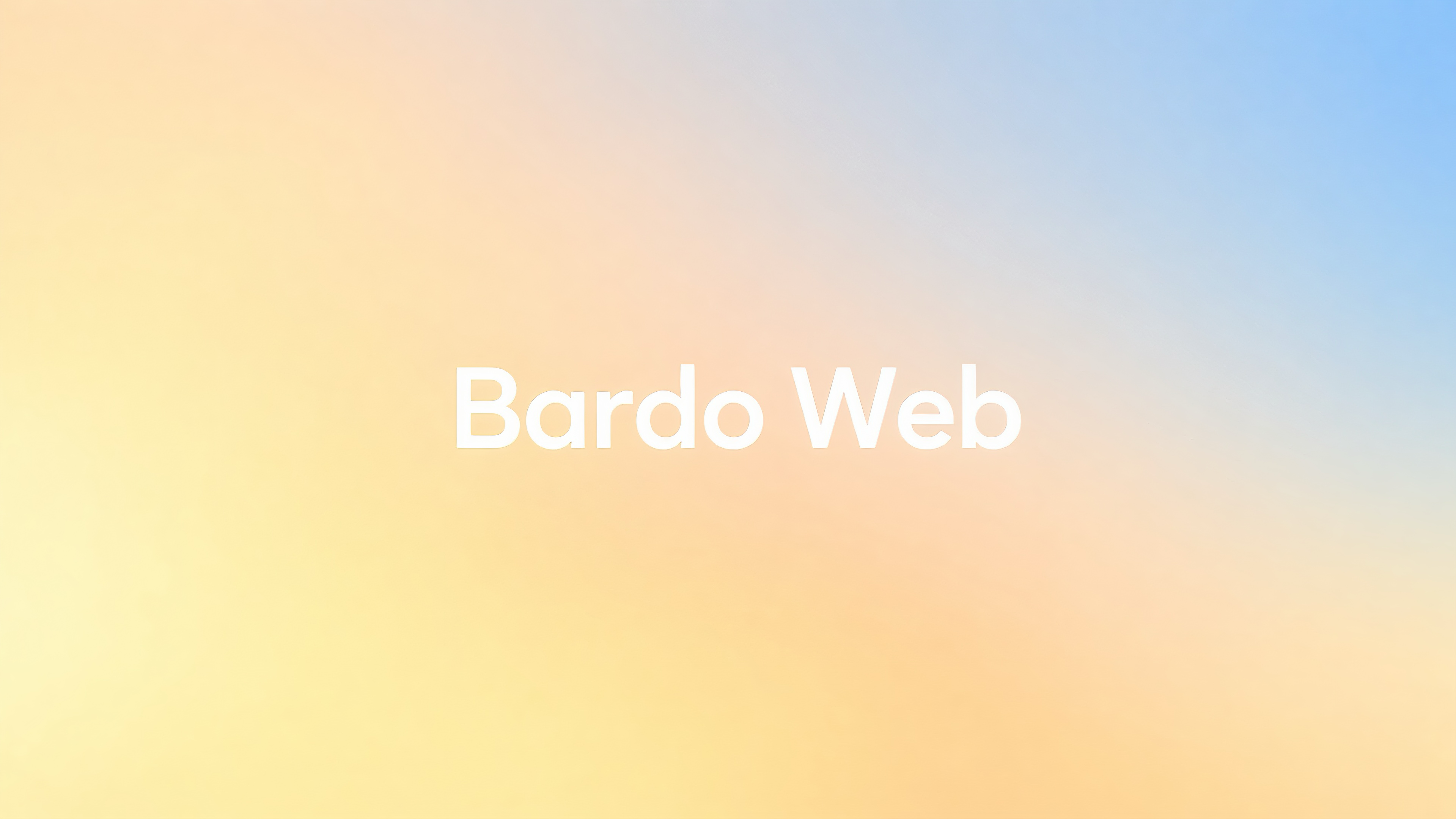 Bardo Web announcement